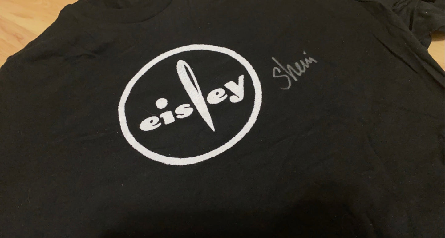 Eisley Logo On Signed Black Tshirt